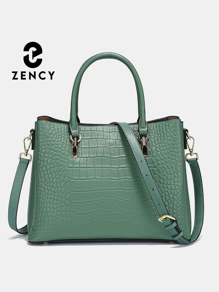 Leather Work Handbags For Women - Женская сумка Zency из натуральной кожи