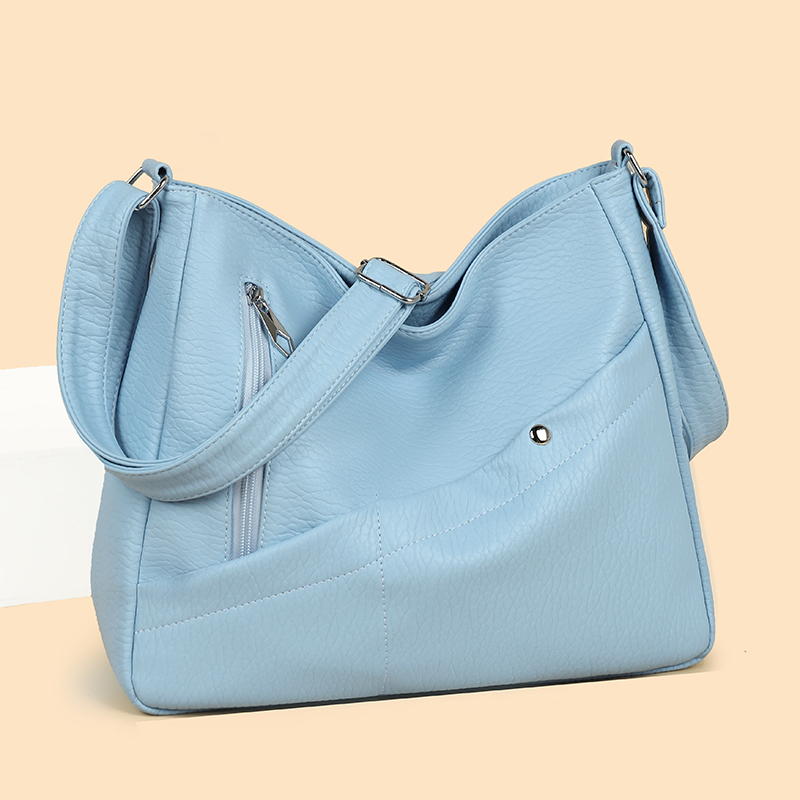 Leather Work Handbags For Women - Женская сумка через плечо из искусственной
