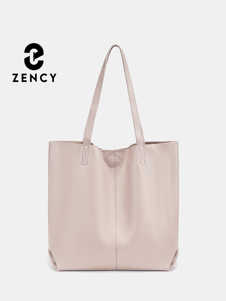 Leather Work Handbags For Women - Женская сумка Zency большой вместимости из