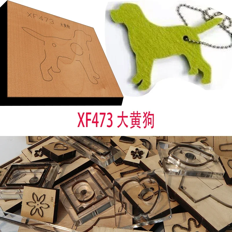 Leathercraft Japan - Китайская сельская собака, дырокол для рукоделия,