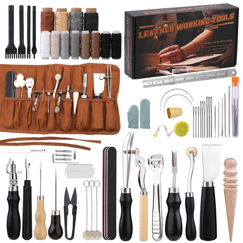 Leather Work Organiser - KRABALL профессиональный набор инструментов для рукоделия