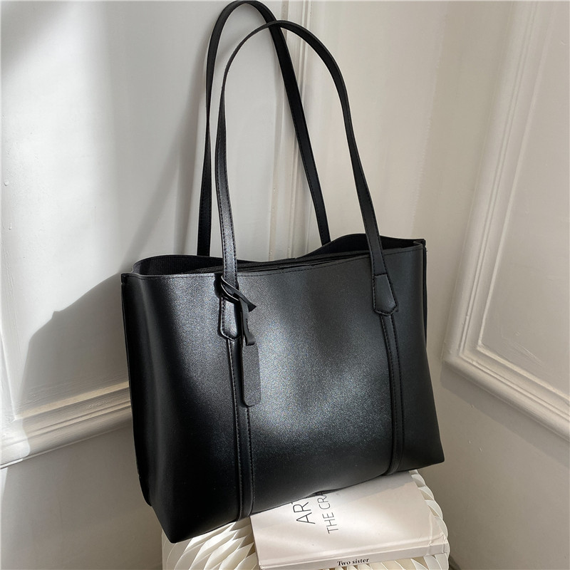 Классическая черная сумка-тоут – обзор и цена Leather Work Handbags For Women