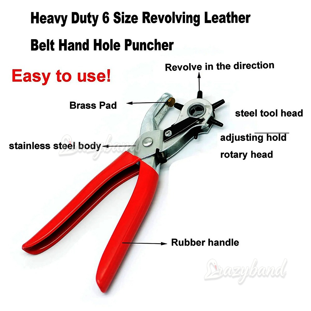 Многофункциональный пробойник  – обзор и цена Leather Punch Revolving