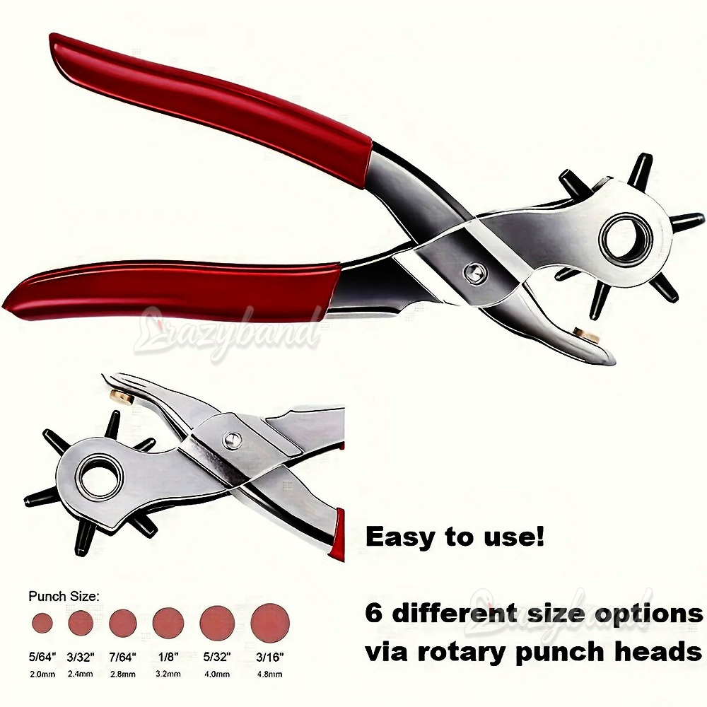 Многофункциональный пробойник  – обзор и цена Leather Punch Revolving