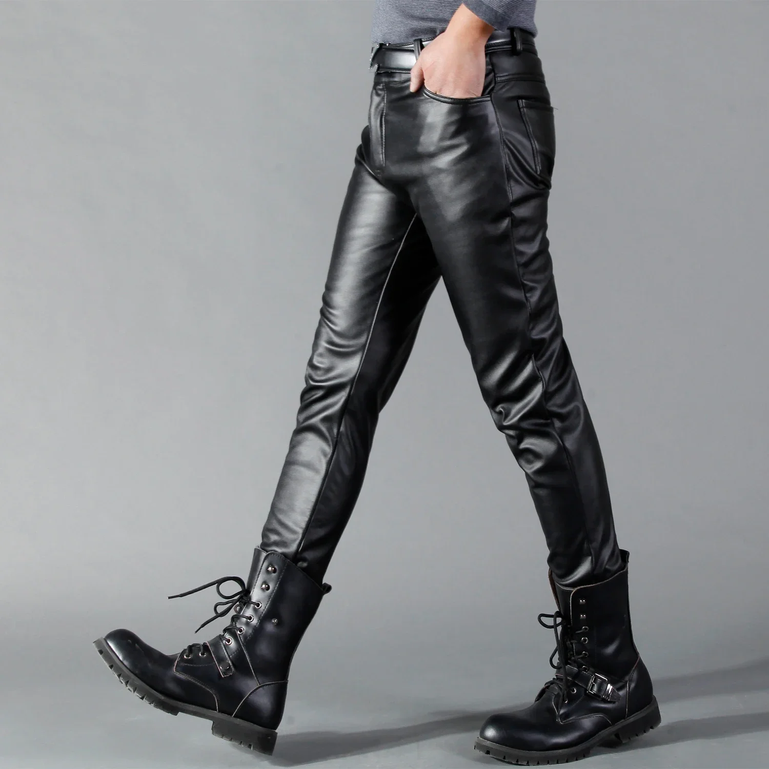Мужские кожаные брюки, облегаю – обзор и цена Leather Work Pants
