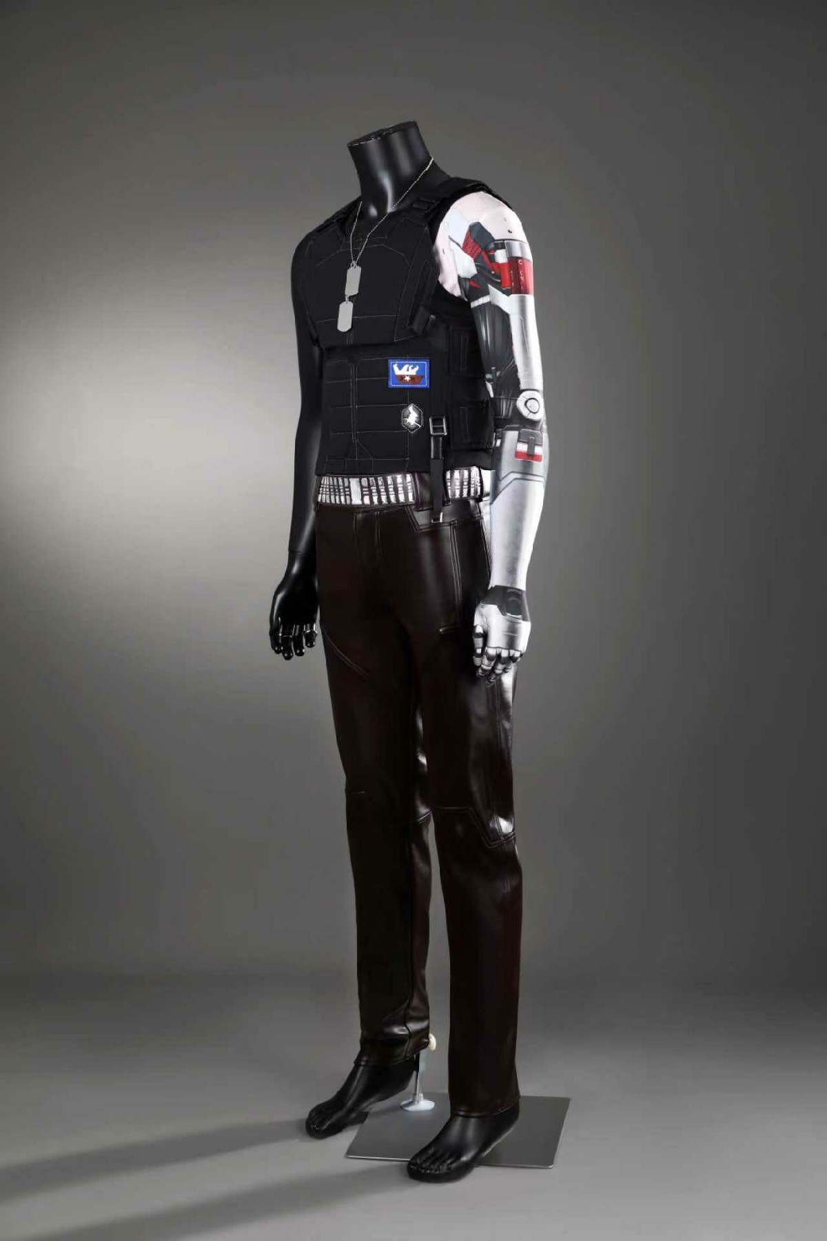 Джонни серебряная рука Косплей – обзор и цена Leather Work Pants