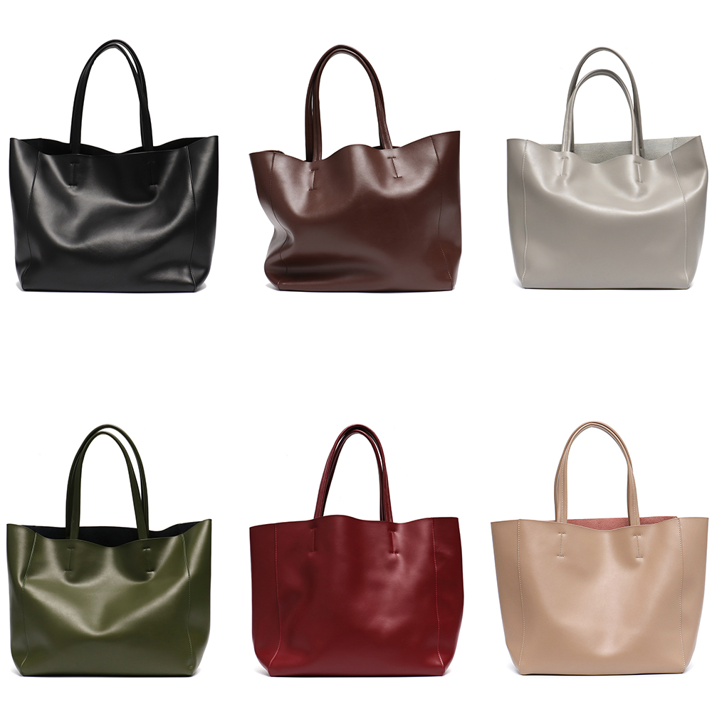Минималистичная большая сумка- – обзор и цена Leather Work Handbags For Women