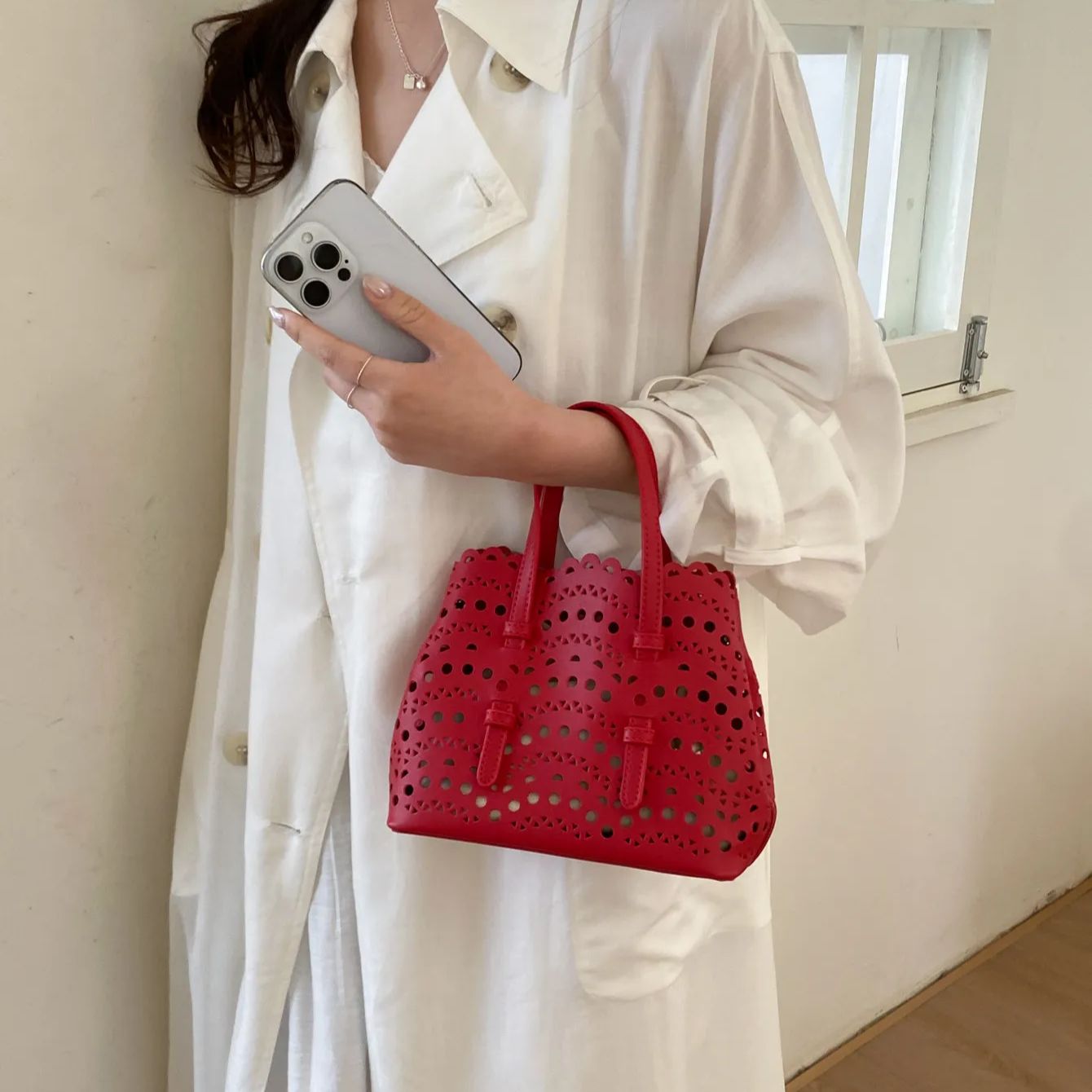 Красная сумка через плечо с пр – обзор и цена Leather Work Handbags For Women