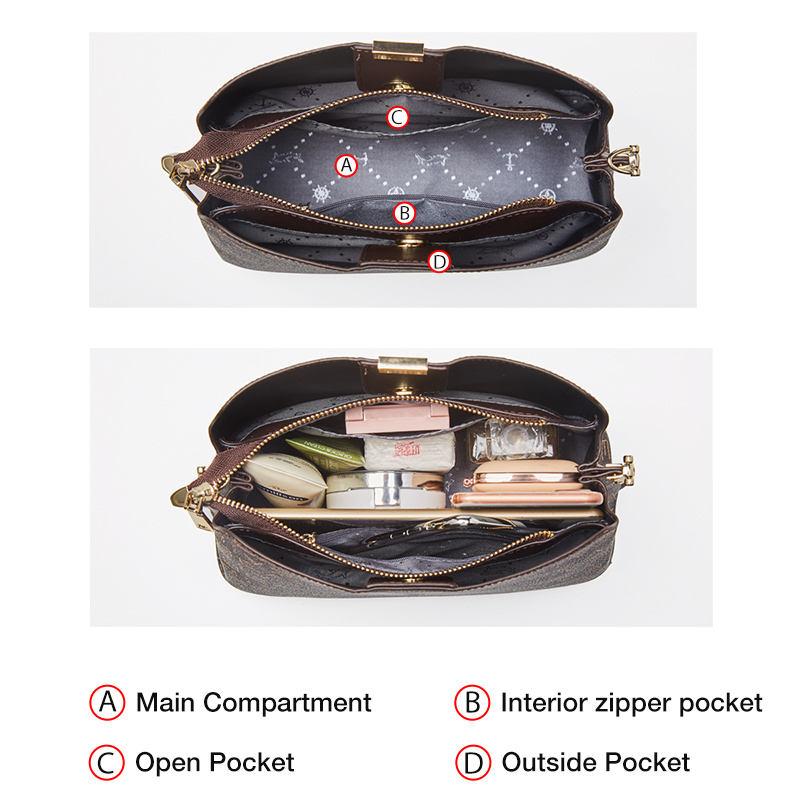 FOXER женская сумка через плеч – обзор и цена Leather Work Bag Women