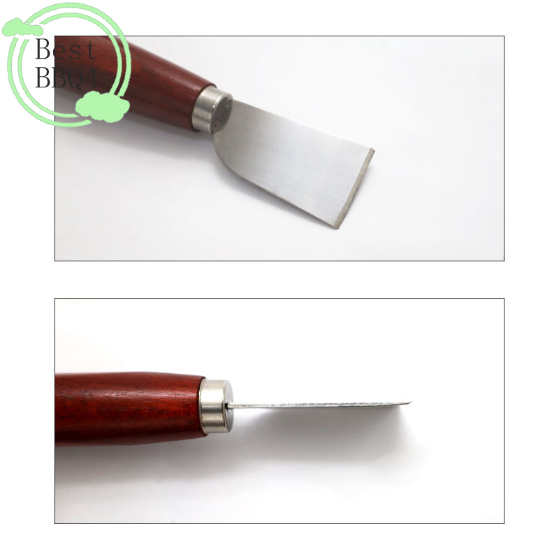 (BBQ4) Инструмент для работы с – обзор и цена Leatherwork Knife