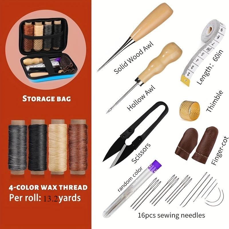 [Набор для работы из кожи] Наб – обзор и цена Leather Work Organiser