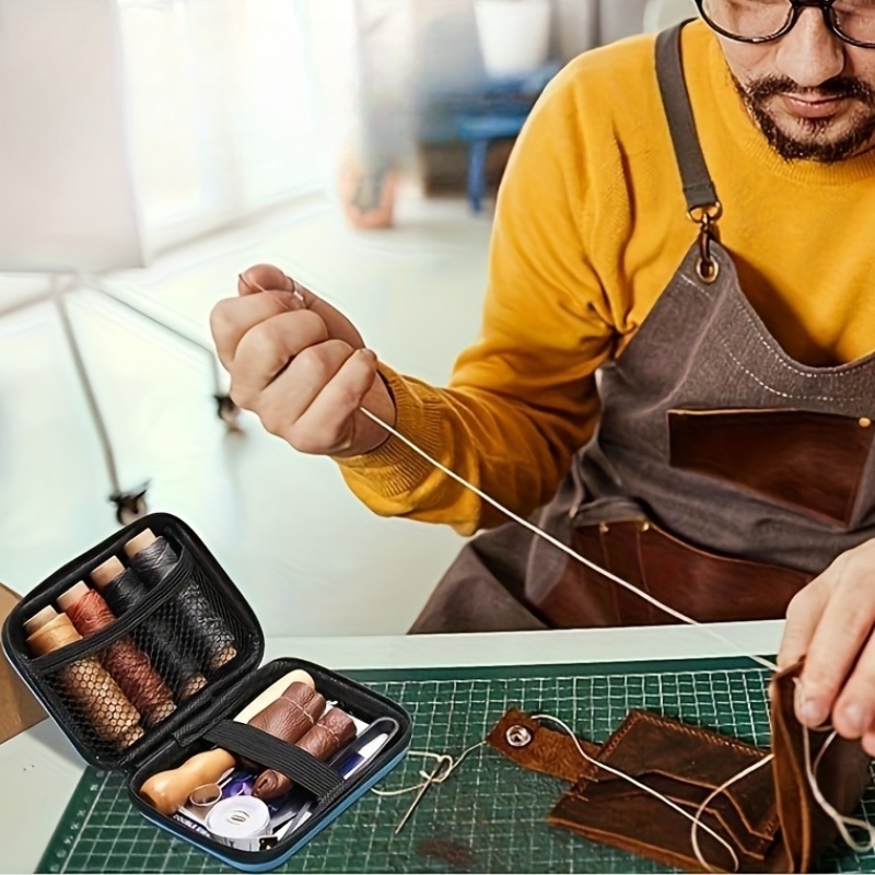 [Набор для работы из кожи] Наб – обзор и цена Leather Work Organiser