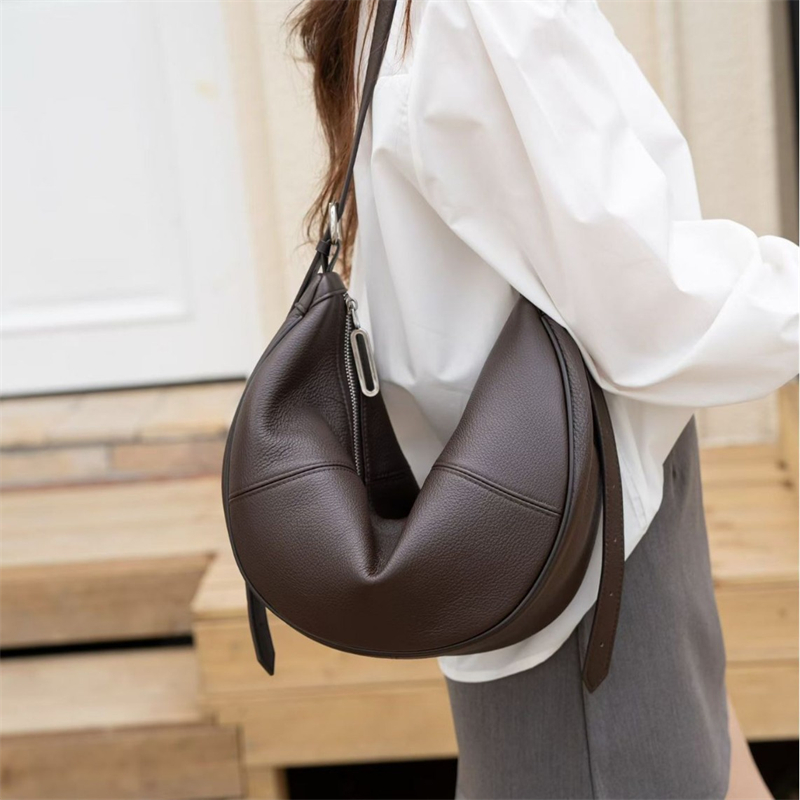 Сумка-хобо BURMINSA из мягкой  – обзор и цена Leather Work Handbags For Women