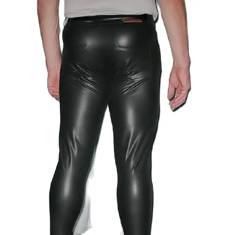 Модные узкие джинсы, сексуальн – обзор и цена Leather Work Pants