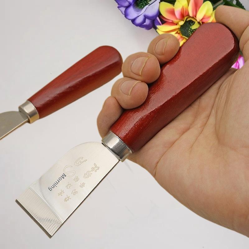 Нож для обрезки кожи DIY с дер – обзор и цена Leatherwork Knife